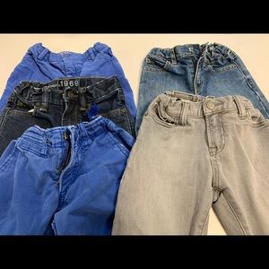 Bundle x 5 gap , children’s place, egg baby jeans